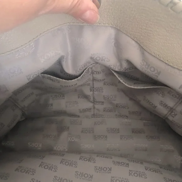 Michael Kors Gray Purse - Picture 6 of 8